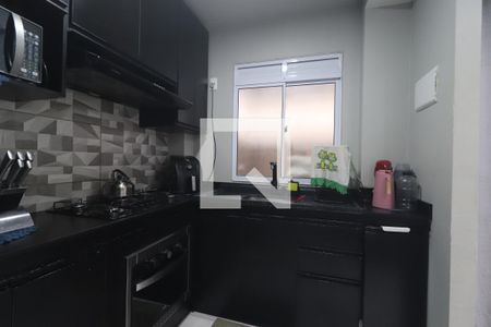 Cozinha de apartamento à venda com 1 quarto, 45m² em Canudos, Novo Hamburgo