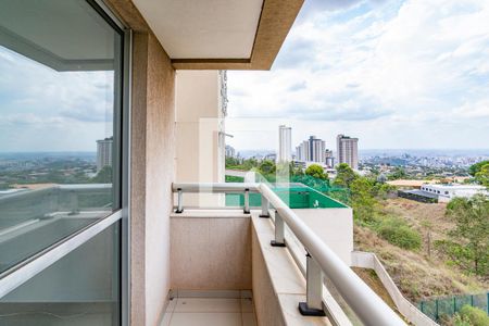 Varanda da Sala de apartamento para alugar com 2 quartos, 68m² em Vila da Serra, Nova Lima