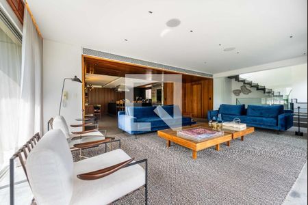 Foto 03 de apartamento à venda com 4 quartos, 925m² em Alto de Pinheiros, São Paulo