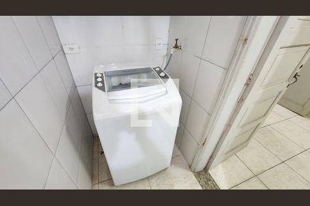 Detalhe da area de serviço de apartamento para alugar com 2 quartos, 65m² em Marapé, Santos