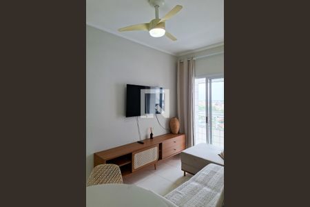 Sala de apartamento para alugar com 2 quartos, 61m² em Guilhermina, Praia Grande