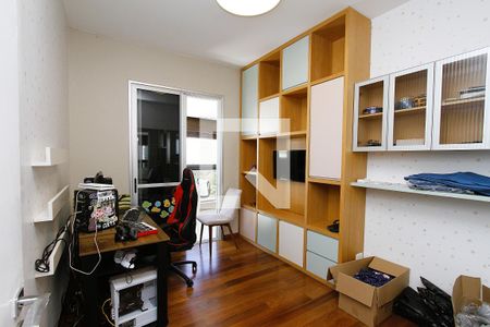 Quarto 1 semi suíte de apartamento à venda com 4 quartos, 152m² em Belvedere, Belo Horizonte