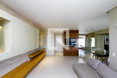 Sala de apartamento à venda com 4 quartos, 152m² em Belvedere, Belo Horizonte