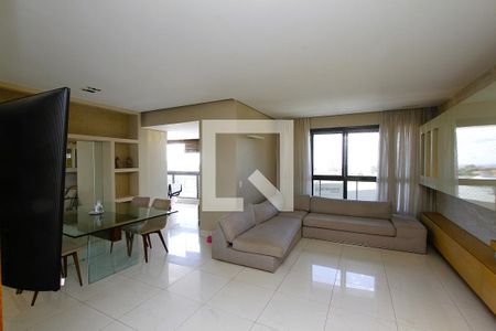 Sala de apartamento à venda com 4 quartos, 152m² em Belvedere, Belo Horizonte