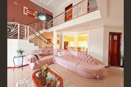 Sala de casa de condomínio à venda com 5 quartos, 500m² em Jardim Tarumã, Jundiaí