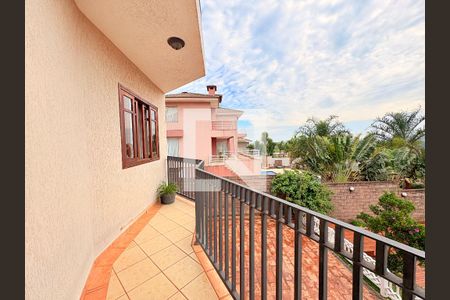 Sacada da Sala de casa de condomínio à venda com 5 quartos, 500m² em Jardim Tarumã, Jundiaí