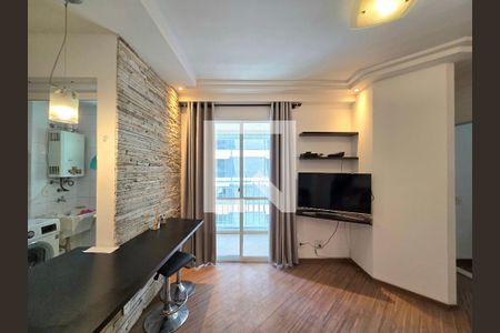 Sala de apartamento para alugar com 1 quarto, 40m² em Vila Olímpia, São Paulo