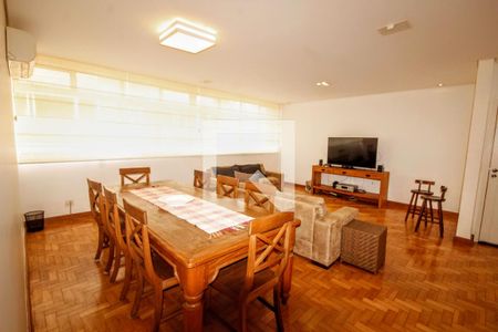 sala de apartamento à venda com 4 quartos, 160m² em Funcionários, Belo Horizonte