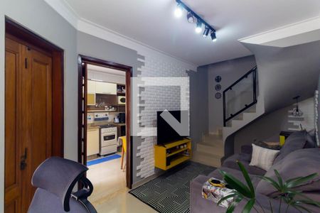 Sala de casa para alugar com 2 quartos, 63m² em Jardim Iva, São Paulo