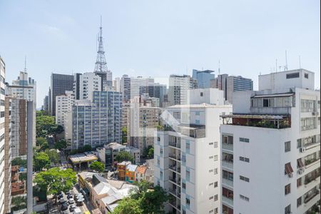 Vista da Varanda  de apartamento para alugar com 2 quartos, 76m² em Jardim Paulista, São Paulo