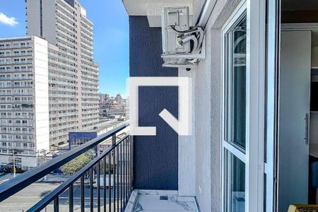 Varanda Studio de apartamento para alugar com 1 quarto, 29m² em Brás, São Paulo