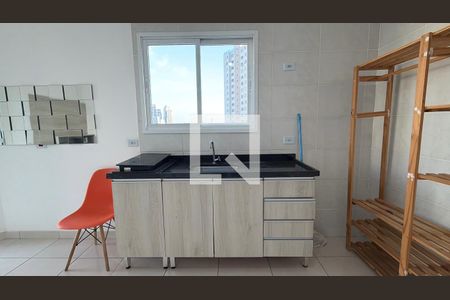 Sala/Cozinha de apartamento para alugar com 1 quarto, 33m² em Mooca, São Paulo