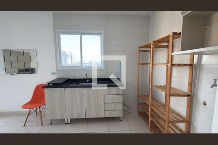 Sala/Cozinha de apartamento para alugar com 1 quarto, 33m² em Mooca, São Paulo