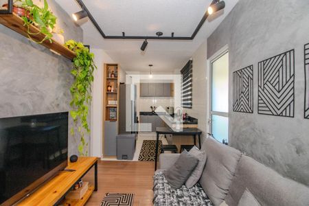 Sala de apartamento à venda com 2 quartos, 50m² em Santa Fé, Porto Alegre