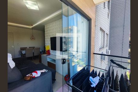 Varanda de apartamento à venda com 2 quartos, 54m² em Vargem Pequena, Rio de Janeiro