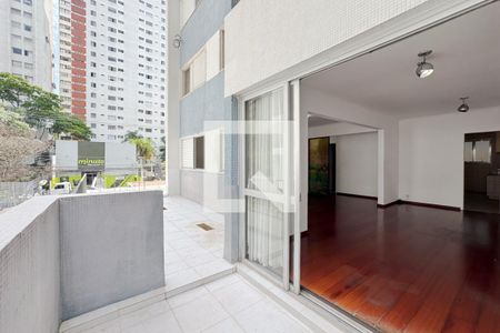 Varanda de apartamento para alugar com 2 quartos, 98m² em Jardim Paulista, São Paulo
