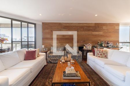 Sala de apartamento à venda com 3 quartos, 193m² em Indianópolis, São Paulo