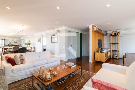 Sala de apartamento à venda com 3 quartos, 193m² em Indianópolis, São Paulo