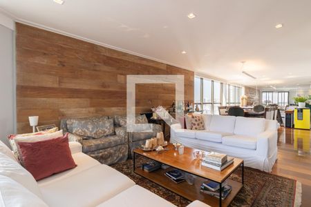 Sala de apartamento à venda com 3 quartos, 193m² em Indianópolis, São Paulo