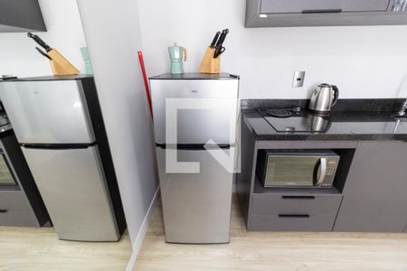 Cozinha de kitnet/studio para alugar com 1 quarto, 25m² em Centro Histórico, Porto Alegre