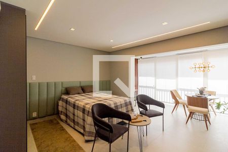 Studio de kitnet/studio para alugar com 1 quarto, 42m² em Jardim das Acacias, São Paulo