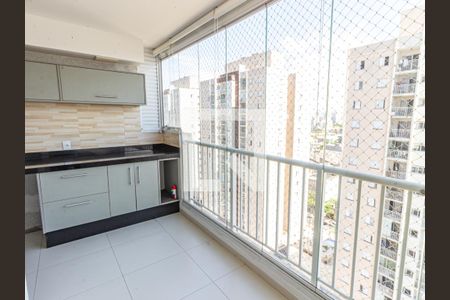 Varanda e Área de Serviço de apartamento para alugar com 2 quartos, 57m² em Mooca, São Paulo