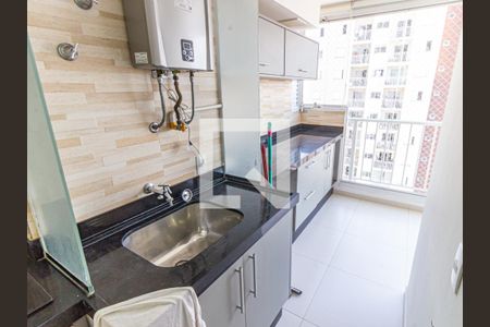 Varanda e Área de Serviço de apartamento para alugar com 2 quartos, 57m² em Mooca, São Paulo