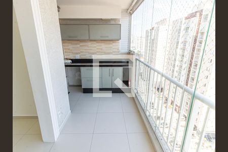 Varanda e Área de Serviço de apartamento para alugar com 2 quartos, 57m² em Mooca, São Paulo
