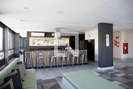 Área Comum - Espaço Gourmet (compartilhado) de apartamento para alugar com 1 quarto, 72m² em Centro Histórico, Porto Alegre