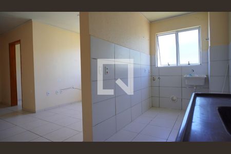 Cozinha e Área de Serviço de apartamento para alugar com 2 quartos, 58m² em Chapéu do Sol, Porto Alegre