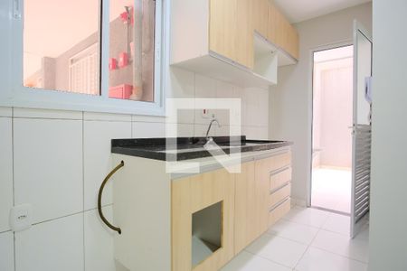 Sala/Cozinha de apartamento para alugar com 1 quarto, 35m² em Vila Esperança, São Paulo