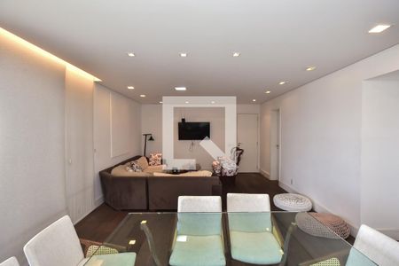 Sala de apartamento para alugar com 3 quartos, 141m² em Jardim Monte Kemel, São Paulo