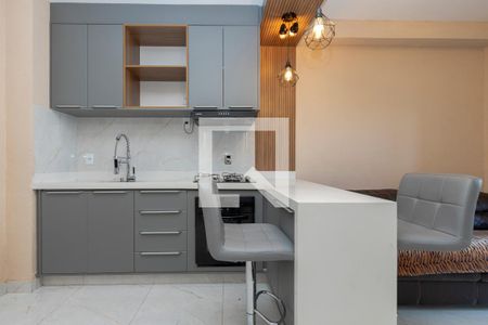 Sala/Cozinha de apartamento para alugar com 2 quartos, 38m² em Jardim São Luís, São Paulo