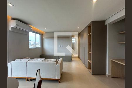 Sala de apartamento para alugar com 1 quarto, 65m² em Bethaville I, Barueri