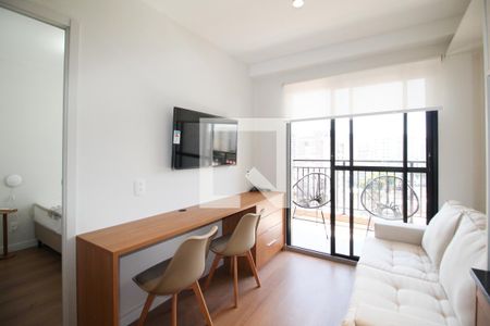 Sala de apartamento para alugar com 1 quarto, 33m² em Moema, São Paulo
