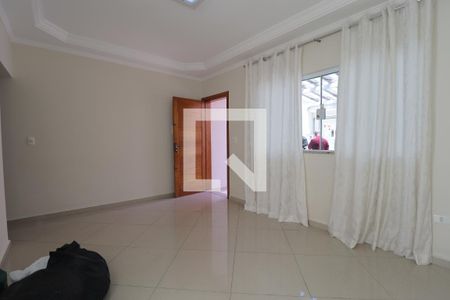 Sala de casa para alugar com 2 quartos, 102m² em Vila Homero Thon, Santo André
