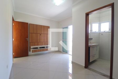 Quarto 1 suíte de casa para alugar com 2 quartos, 102m² em Vila Homero Thon, Santo André