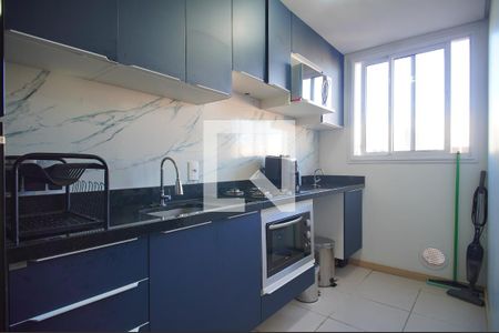 Cozinha de apartamento à venda com 2 quartos, 47m² em Santo Afonso, Novo Hamburgo