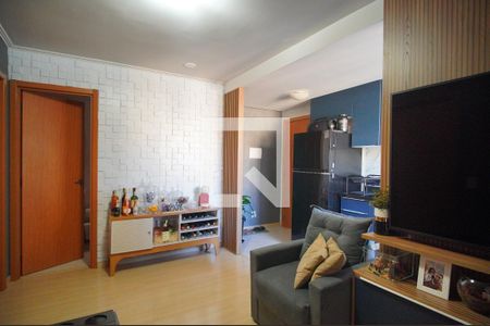 Sala de apartamento para alugar com 2 quartos, 47m² em Santo Afonso, Novo Hamburgo