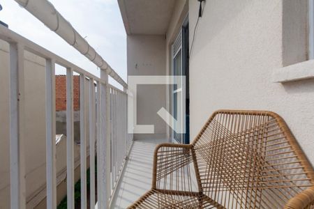 Varanda de apartamento à venda com 1 quarto, 28m² em Vila Ré, São Paulo