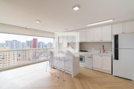 Sala de apartamento para alugar com 2 quartos, 57m² em Jardim Prudência, São Paulo