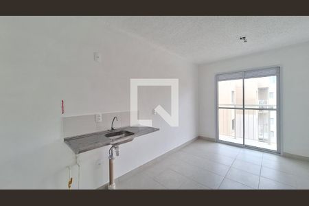 Sala/Cozinha de apartamento para alugar com 2 quartos, 44m² em Barra Funda, São Paulo