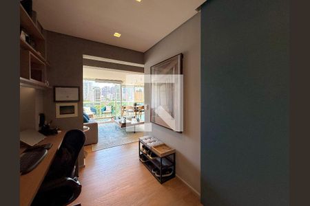 Sala de apartamento à venda com 1 quarto, 54m² em Brooklin, São Paulo