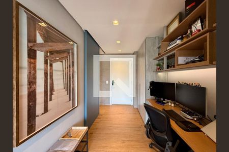 Sala de apartamento à venda com 1 quarto, 54m² em Brooklin, São Paulo