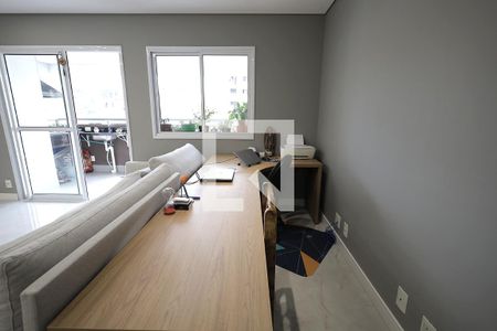 Sala de apartamento à venda com 2 quartos, 83m² em Vila Assunção, Santo André