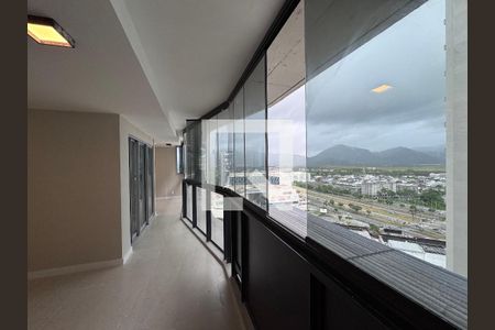 Varanda Sala de apartamento à venda com 2 quartos, 77m² em Recreio dos Bandeirantes, Rio de Janeiro