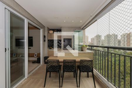 Varanda da Sala de apartamento à venda com 2 quartos, 104m² em Parque Reboucas, São Paulo
