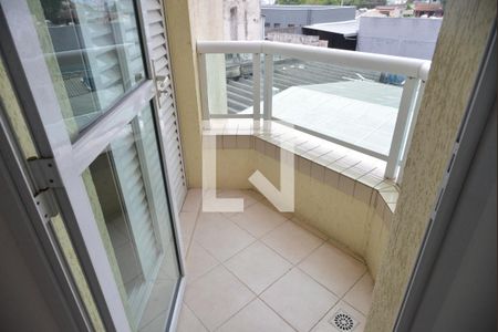 Sacada da Sala de apartamento para alugar com 2 quartos, 82m² em Campestre, Santo André