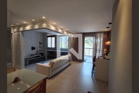 Sala de apartamento à venda com 2 quartos, 70m² em Barra Olímpica, Rio de Janeiro