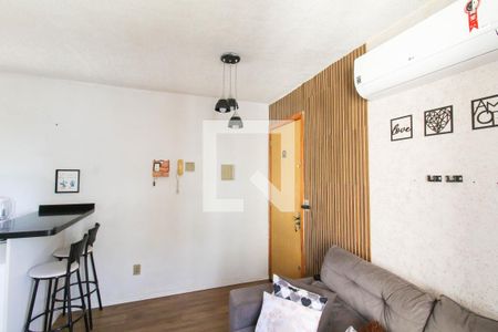 Sala de apartamento para alugar com 2 quartos, 45m² em Olaria, Canoas